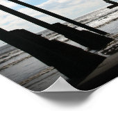 Murdoch's Pier Galveston Island Poster (Hoek)