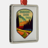 Murdock Canal Trail Utah Colors Metalen Ornament (Rechts)