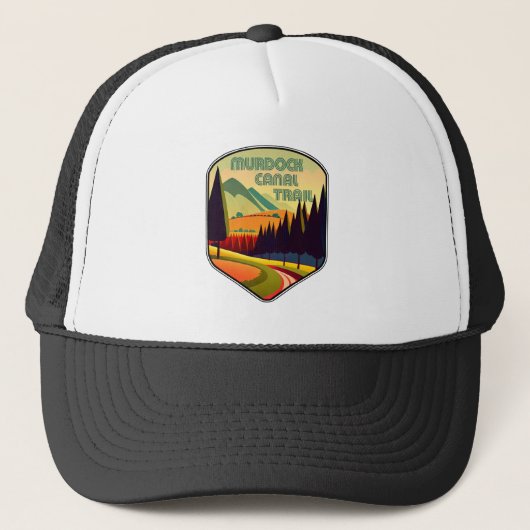 Murdock Canal Trail Utah Colors Trucker Pet (Voorkant)