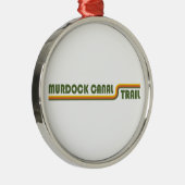 Murdock Canal Trail Utah Metalen Ornament (Rechts)