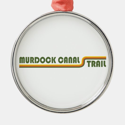 Murdock Canal Trail Utah Metalen Ornament (Voorkant)