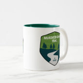 Murdock Canal Trail Utah Tweekleurige Koffiemok (Voorkant rechts)