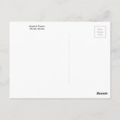 Murdock Theater, Wichita, Kansas Briefkaart (Achterkant)