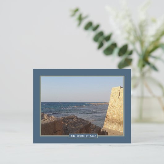 Muren van Acco Briefkaart (Staand voorkant)