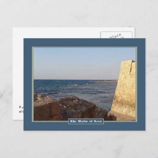 Muren van Acco Briefkaart (Voorkant / Achterkant)