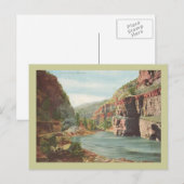Muren van de Canon, Grand River (Canyon) Briefkaart (Voorkant / Achterkant)