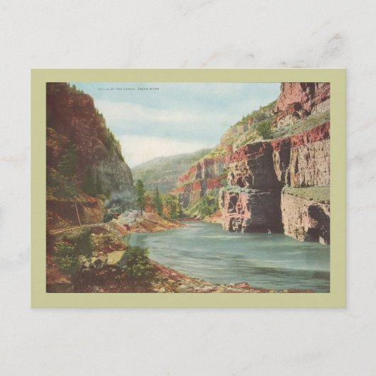 Muren van de Canon, Grand River (Canyon) Briefkaart (Voorkant)