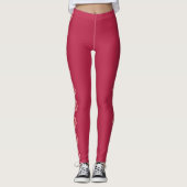 Murex Shell Viva Magenta Stars Leggings (Voorkant)
