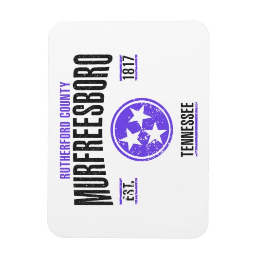 Murfreesboro Magneet (Verticaal)