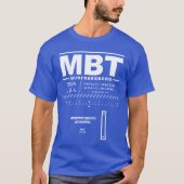 Murfreesboro Municipal Airport MBT T T-shirt (Voorkant)