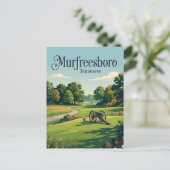 Murfreesboro, Tennessee Briefkaart (Staand voorkant)