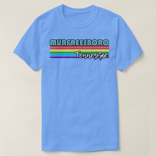Murfreesboro Tennessee Pride Murfreesboro LGBT Gi T-shirt (Design voorkant)