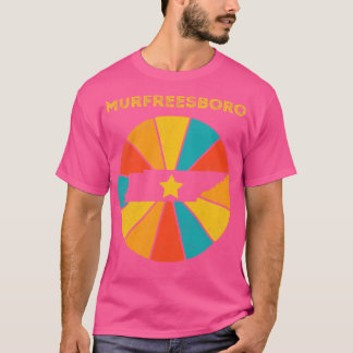 Murfreesboro Tennessee Verdrietig Souvenir T-shirt