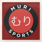 MURI SPORTS Coaster Glazen Onderzetter (Voorkant)