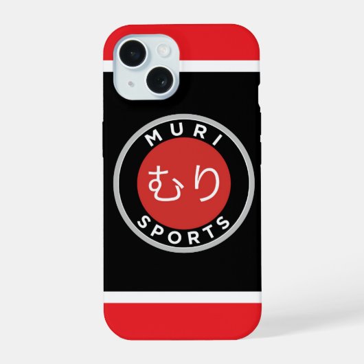 MURI SPORTS iPhone 15 CASE (Achterkant)