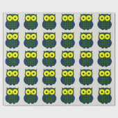 Muri Tartan Pset Owl Cadeaupapier (Vlak)