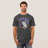 Murica Cowboy en Eagle T-shirt (Voorkant volledig)