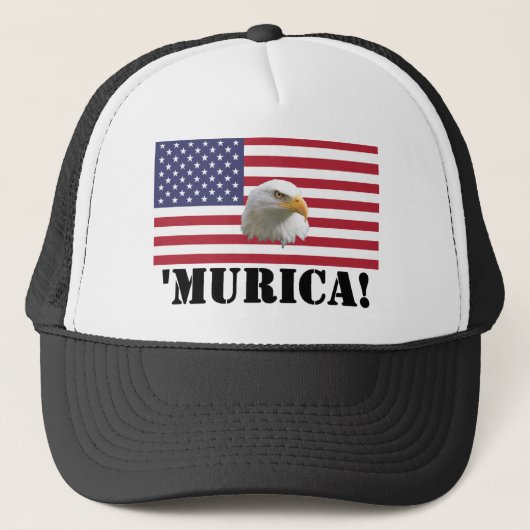 Murica Eagle Trucker Pet (Voorkant)