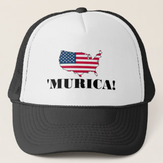 Murica Flag Trucker Pet