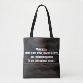 'Murica! Grappige Patriotische Boodschappentas - 2 Tote Bag