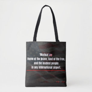 'Murica! Grappige Patriotische Boodschappentas - 2 Tote Bag