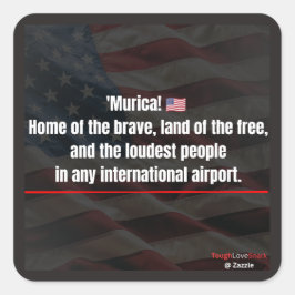'Murica! Grappige Patriottische Sticker