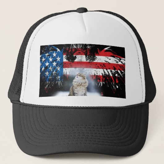 Murica Kitten Trucker Pet (Voorkant)