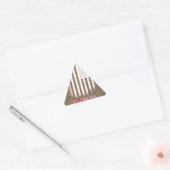 Murica National American Flag Design Sticker (Envelop)