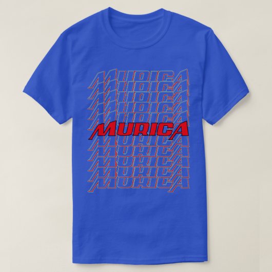 Murica neon t-shirt (Design voorkant)