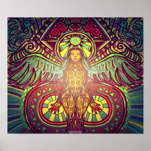 Muriel "Angel of Emomotion" Poster (Voorkant)