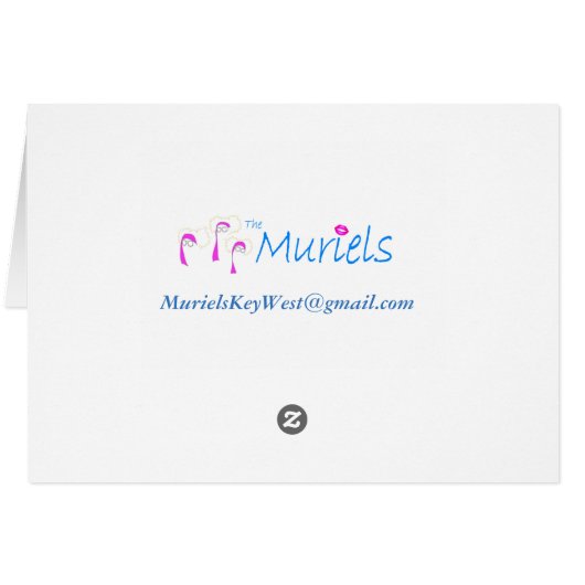 Muriels Wedding Card (Achterkant Horizontaal)