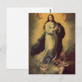Murillo, Bartolom? Esteban Perez Maria Immaculata Briefkaart (Voorkant / Achterkant)