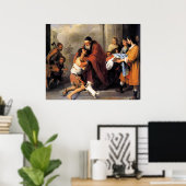 Murillo - De terugkeer van de verloren zoon Poster (Thuiskantoor)
