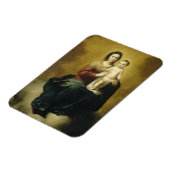 Murillo, Madonna en Child, Religieuze Kunst Magneet (Linkerzijde)