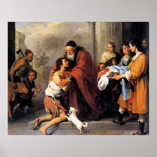 Murillo - Return of the Prodigal Son Poster (Voorkant)