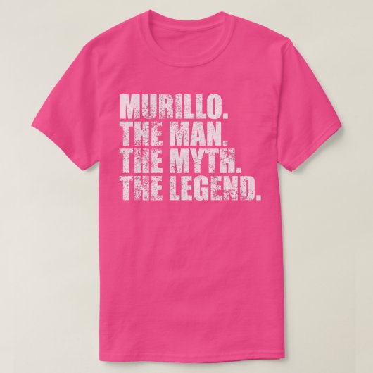 MurilloMurillo Familienaam Murillo Achternaam Muri T-shirt (Design voorkant)