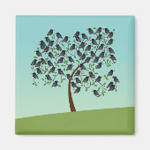 Murmuration of Starlings Magneet (Voorkant)