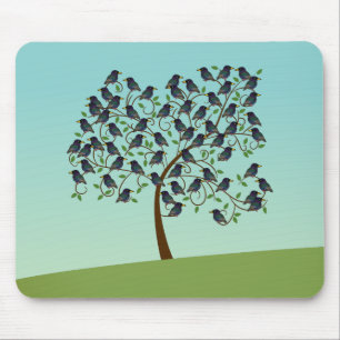 Murmuration of Starlings Muismat