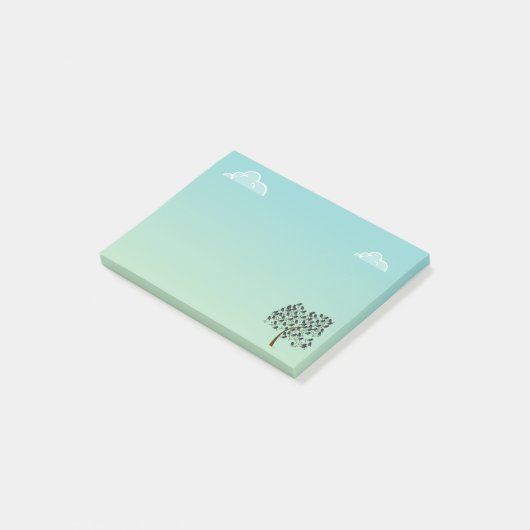 Murmuration of Starlings Post-it® Notes (Schuin)