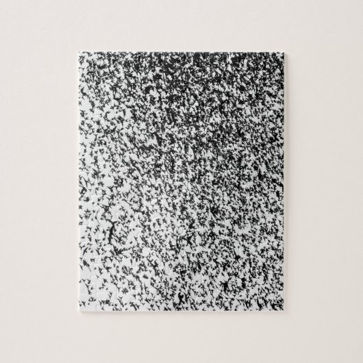 Murmurmuration Black en White Puzzle Legpuzzel (Verticaal)