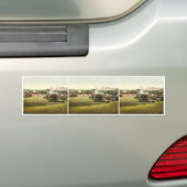 Murnau, algemeen uitzicht, Boven-Beieren, Duitslan Bumpersticker (Op auto)
