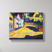 Murnau Burggrabenstrasse 1 - Wassily Kandinsky Canvas Afdruk (Voorkant)