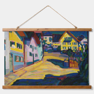 Murnau Burggrabenstrasse 1 - Wassily Kandinsky Hangend Wandkleed
