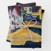 Murnau Burggrabenstrasse 1 - Wassily Kandinsky Inpakpapier Vel (In situ)