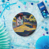 Murnau Burggrabenstrasse 1 - Wassily Kandinsky Papieren Bordje (Feest)