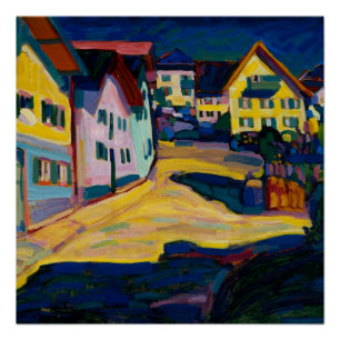 Murnau Burggrabenstrasse 1 - Wassily Kandinsky Perfect Poster