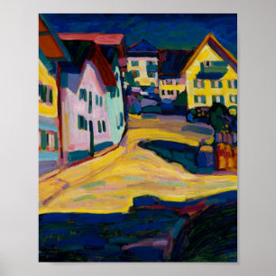 Murnau Burggrabenstrasse 1 - Wassily Kandinsky Poster