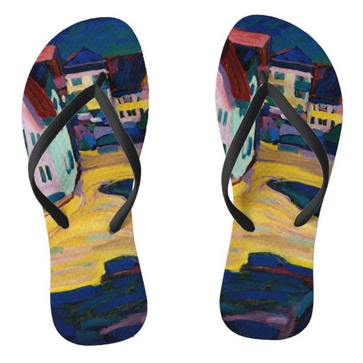Murnau Burggrabenstrasse 1 - Wassily Kandinsky Teenslippers (Voetbed)