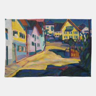 Murnau Burggrabenstrasse 1 - Wassily Kandinsky Theedoek