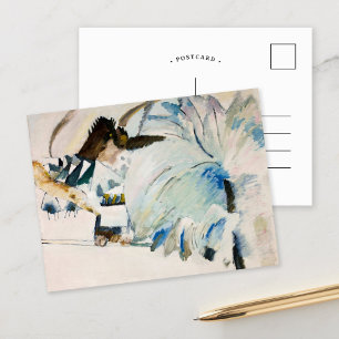 Murnau met Locomotief   Kandinsky Briefkaart